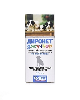 Диронет ДЖУНИОР суспензия для котят и щенков, 15 мл