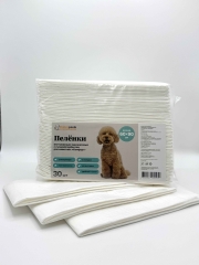 Пеленки Dobropesik одноразовые с суперсорбентом 60*90 (30 шт/уп)