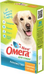 Омега NEO+ для собак глюкозамином и коллагеном Здоровые суставы, 90 таблеток