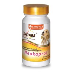 ЮНИТАБС Neokaprol для собак и щенков, 100 таб