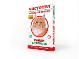 Чистотел капли для кошки 3х1 мл
