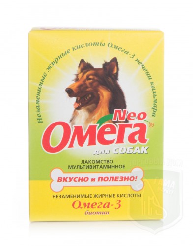 Омега NEOд/собак с биотином 90табл.