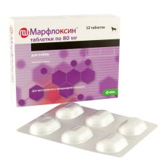 Марфлоксин 80 мг, 12 таблеток