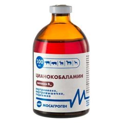 Цианокобаламин флак.100 мл (Витамин В12) (МАГ)