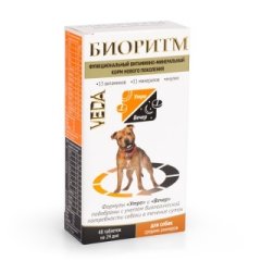 Биоритм для собак средних пород, 48 таблеток