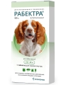 РАБЕКТРА д/собак 10-20 кг от блох и клещей, 1таб*500 мг