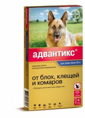 Адвантикс 400 для собак > 25 кг