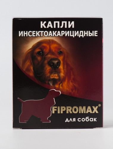 Деликс FIPROMAX капли для собак, упаковка 4 пипетки