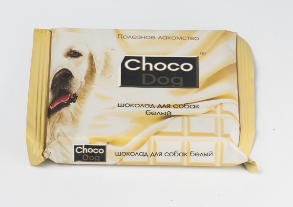 шоколад CHOCO DOG белый, 85 г