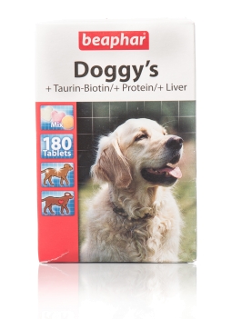 Беафар Витамины DOGGY S Mix для собак 180 таблеток