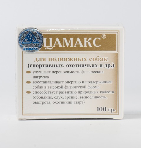 Цамакс для подвижных собак, 100 г