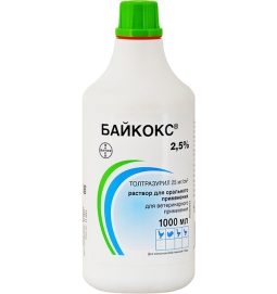 Байкокс 2,5%, 1 л