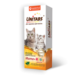 ЮНИТАБС Паста д/котят, беремен и кормящих кошек, Mama+Kitty Paste U308