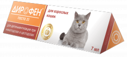 Дирофен-паста для кошек, 7 мл