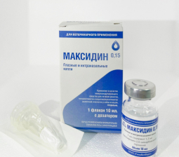 Максидин глазной 0,15% с дозатором, 10 мл- 1 шт (кор/50 шт)