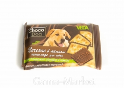 Печенье в темном шоколаде Choco Dog 30 г