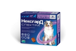 Нексгард Спектра L жевательные табл.№3