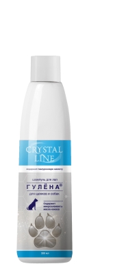 Гулена CRYSTAL LINE шампунь для лап, 200мл