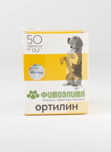 Фитоэлита - Ортилин для собак