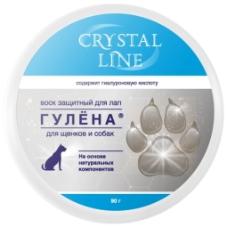 Гулена, CRYSTAL LINE воск для лап, 90г