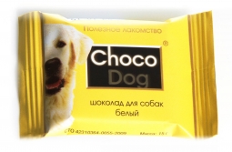 ШоколадCHOCO DOG белый 15 г