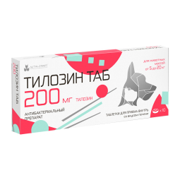 Тилозин ТАБ 200 мг, 10 таб мл НИТА МДЖ