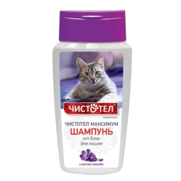 Чистотел Шампунь от блох и клещей для кошек 180 мл