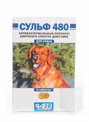 Сульф 480   6 табл