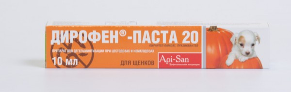 Дирофен-паста для щенков, 10 мл