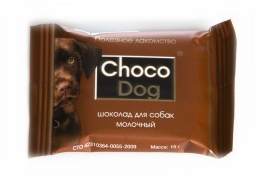 Шоколад CHOCO DOG молочный 15 г