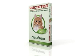 Чистотел Био Ошейник от блох д/кошек 35см
