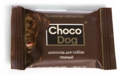 ШоколадCHOCO DOG темный 15 г